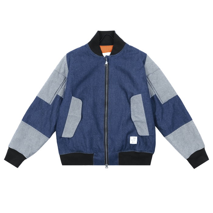 Pilot Bomber Jacket [Denim]