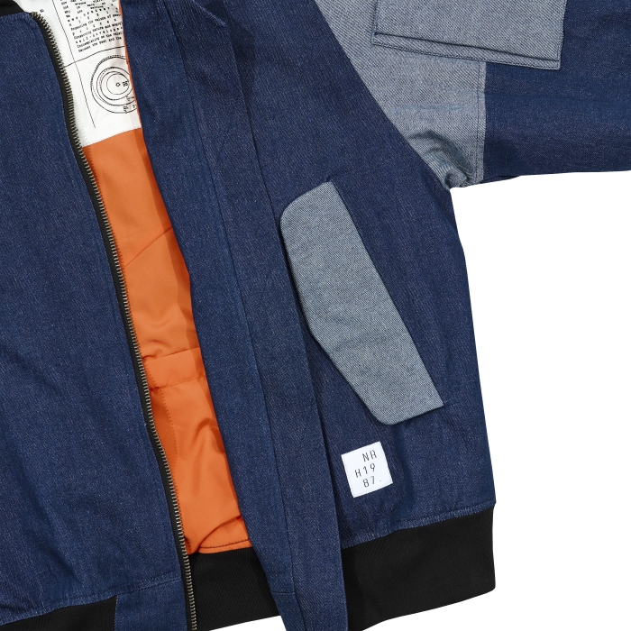 Pilot Bomber Jacket [Denim]