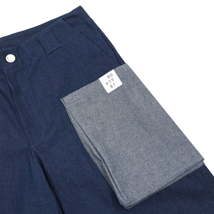 Astronaut Cargo Shorts [Denim]