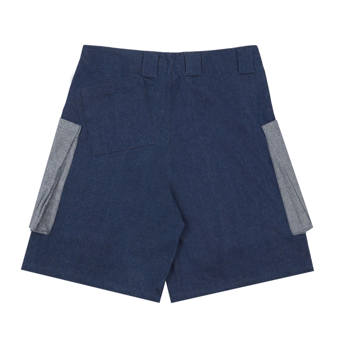 Astronaut Cargo Shorts [Denim]